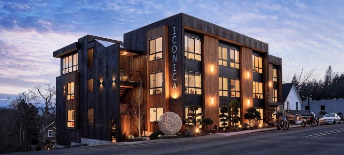 Two-bedroom suite-located downtown White Salmon, Suite 3 at The Iconica Hotels in Klickitat County
