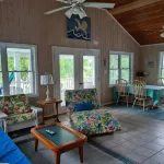 Beautiful home with wifi, tv, A/C, private dock, & backup generator power