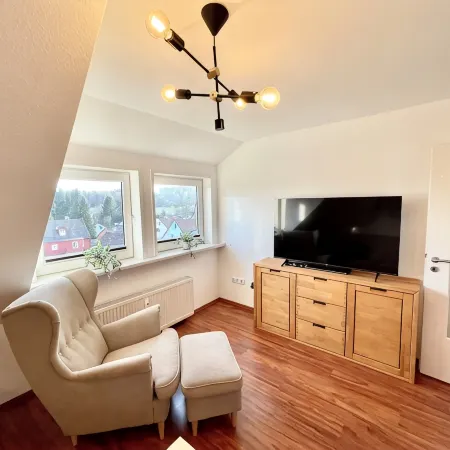 Zentral / top Ausgestattet / Gemütliche Ferienwohnung mit Tollem Ausblick