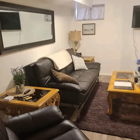 Private basement studio apt.
