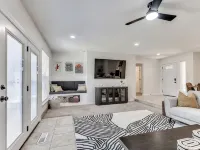 Chic 4BR Retreat with Big Backyard and Outdoor Dining Spaces