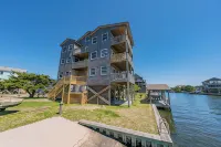 Spacious, newly remodeled, canal front home located in Avon, NC.