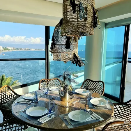 Beachfront in Bucerias - 180 Degree Ocean Views - NEW Listing