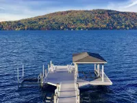 On-The-Water Romantic Cabin-Breathtkng Vws-Bch Fire Pit!-Still Aval Days Sep-OCT - 3 tähden