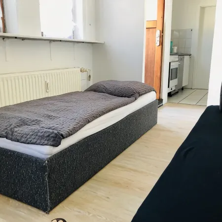 Fisherman's Lodge: 1 room (living/bedroom) - bathroom - kitchen - 30 min to Frankfurt