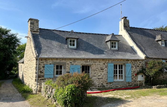 Lesteven / La Palue Penty Rénové 4 Chambres 8 Personnes