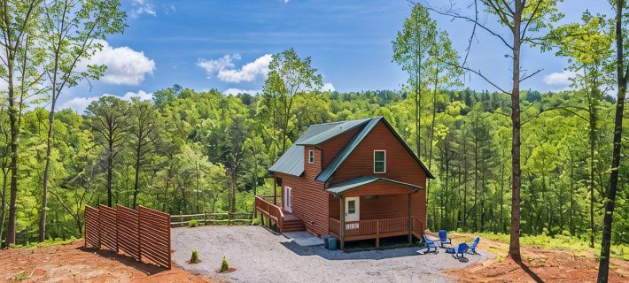 Cozy Cabin Near Town with Hot Tub and Fire Pit Hotels in Swain County