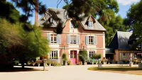 Manoir des Lions de Tourgéville - Parkplatz