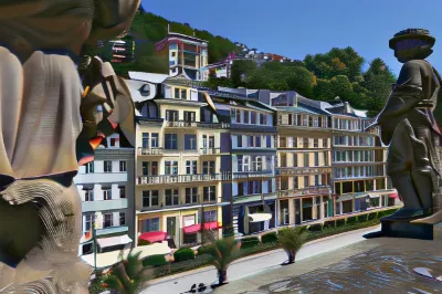 Astoria Hotel & Medical Spa Hotels near Tower - View of Charles IV.