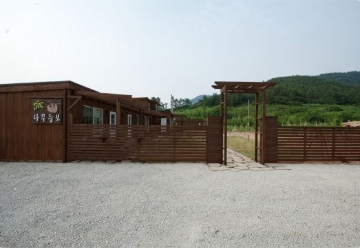 펜션 바베큐 테라스