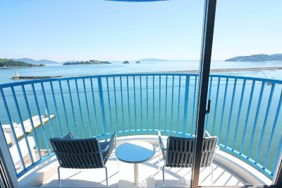 ホテルからの眺望 ホテルリマーニの写真