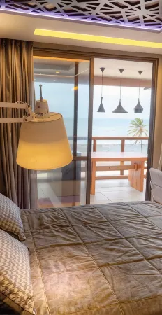 Elegante Frente Mar Luxo, Incrível Vista Waiwai Cumbuco Отели в г. Caucaia