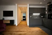 Moderne Ferienwohnung mit Terrasse für Freunde und Familie bis zu 5 Personen - Wifi