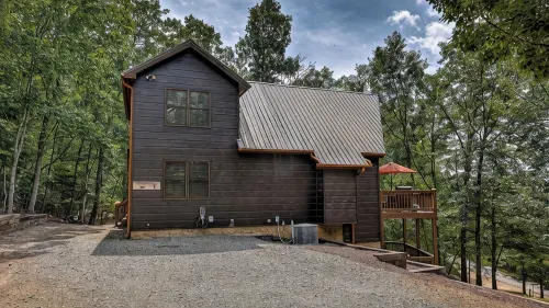 Peaceful Mountain Cabin in Mineral Bluff. Hot Tub, Fireplace & Easy Paved Access - Tiny houses