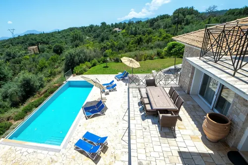 Luxury Villa with Panoramic Sea Views in Corfu - Villa Balatsinos - Villas