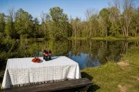 Dixie’s Cottage @ Muletown Farm• Fishing Pond • Fire Pit • Horse • Sunset Views - 4-Star
