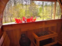 Sauna & Riverfront, 3-Bed 2-Bath, 175 ft on Betsie River, 1 Mile to Crystal Mtn