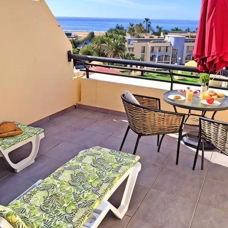 Apartment BUENA VISTA (Palm Garden) Morro Jable, sea view, pool