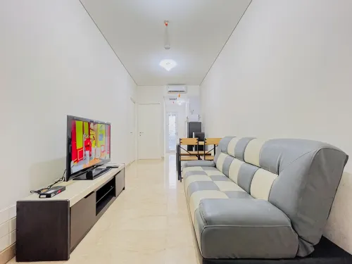Cozy Stay 2BR at Podomoro City Deli Medan Apartment By Travelio - Apartments