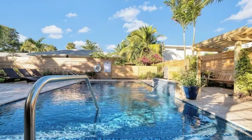 Serenity Bungalow by the Beach with Resort Style Pool & Private Hot Tub
