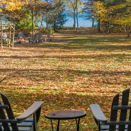Lower Terrace in Three Pines Resort