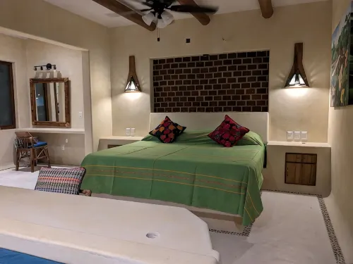 This spectacular casita sits above La Ropa beach with stunning views.