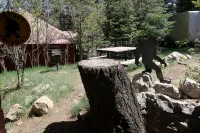 Bigfoot's Bunkhouse! Cozy Cabin, Cool Breeze Dogs Welcome! 45 min to white sands