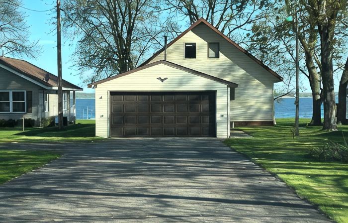 Year round home on Lake Osakis, Minnesota.