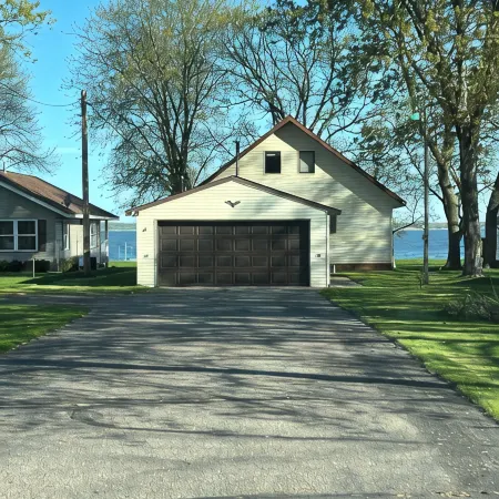 Year round home on Lake Osakis, Minnesota.
