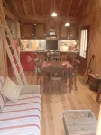 Cabane Ferret Capienne, 5-minute walk from the lake or ocean - 小木屋