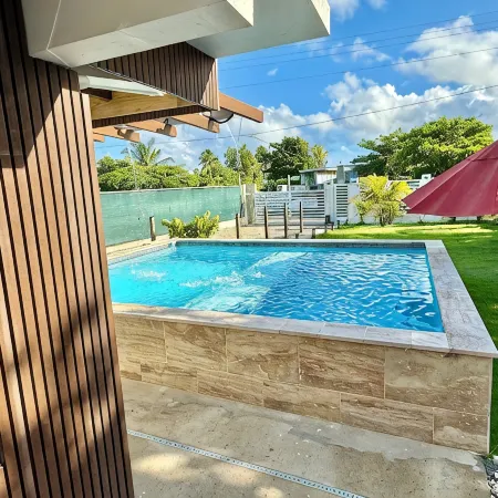 Beach Vibes: Pool w. Waterfall, Beach by El Yunque