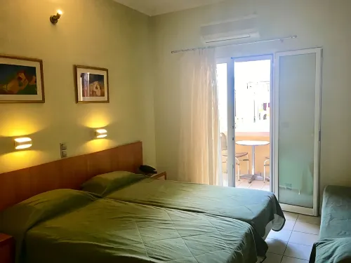 Katerina Hotel - Bergblick