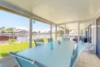 Waterfront home with direct gulf access