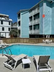 Oceanfront&Pool,Huge Shaded Deck 9+Family Seating&Swing,Linens,Beachchairs, Toys - Swimmingpools