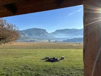 Cozy Cabin with River Access optional full 50amp RV hook-ups onsite - 2-Star