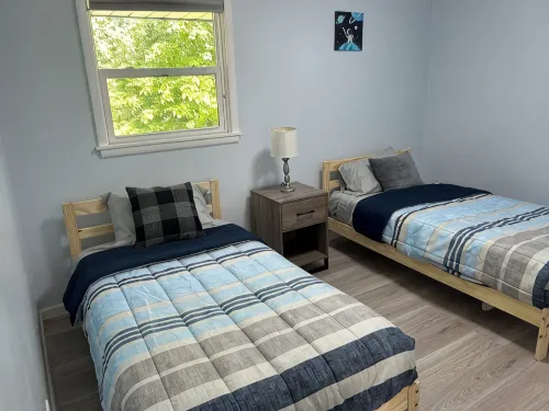 Relax with the family in a newly renovated and furnished upper level duplex. - 2-Star