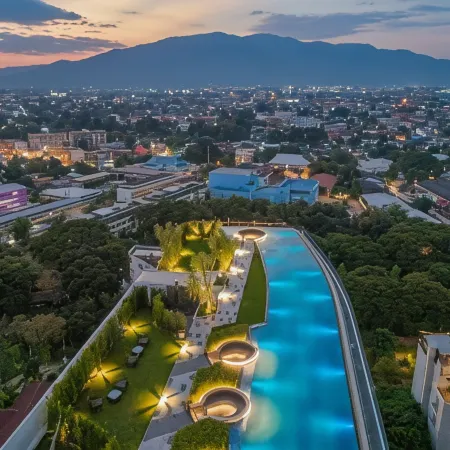 Luxury condo Astra Sky River, premium room