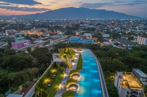 Luxury condo Astra Sky River, premium room - 인피니티 풀