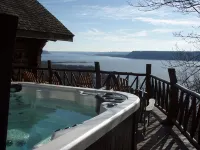 40 Acre Wooded Retreat Overlooking Lake Pepin with Lakefront - 3-Star