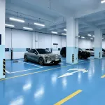 煙台同派酒店（煙台站朝陽街店） - 停車場