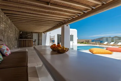 Mykonos AG Villas in Ftelia Beach