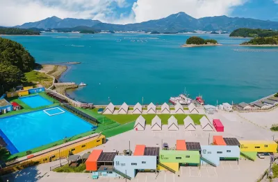 Goseong Bluebeach Pension&Glamping Hotels in Goseong-gun