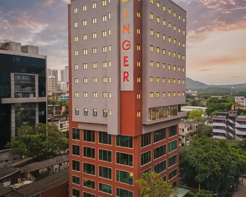 จินเจอร์มุมไบโกเรกาอน โรงแรมใกล้ห้างสรรพสินค้าโอเบอรอย