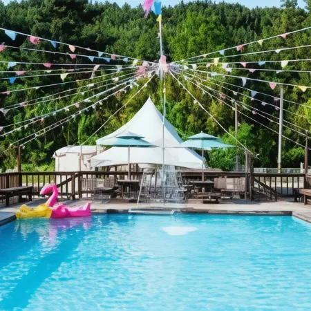 Seosan Garorim Glamping & Pool Villa Pension