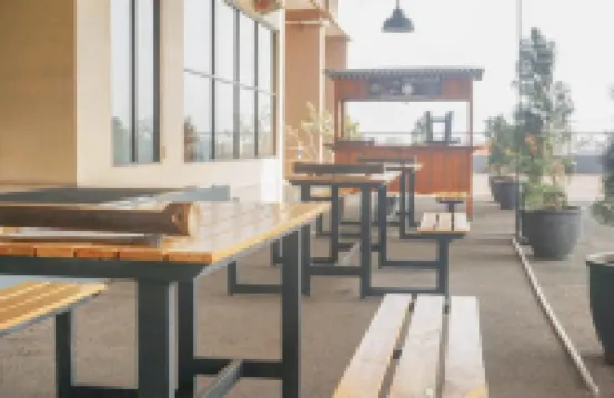 1BR near Gedebage Station at Tamansari Panoramic Apartment By Travelio