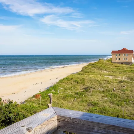 Rodanthe Obx Oceanfront Family Escape Hot Tub Dog Friendly Sleeps 12