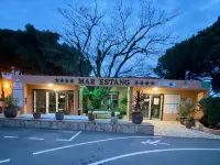 MOBILHOME SOLEIA MAR ESTANG SIBLU VILLAGE  - Front de mer Accès plage privé CLIM 2SDB Canet Hôtels à : 