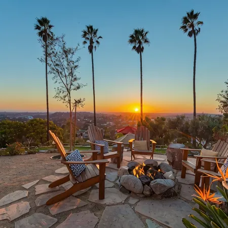 A private oasis to relax and play in the comfort of a gated 2-acre estate.