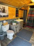Charming cabin in delightful Duquette with AC near miles of ATV trails.