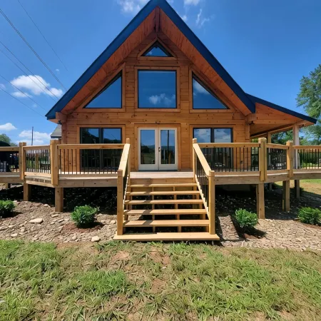 3BD/2.5BA Tennessee Mountain Trout Lodge by Watauga Lake & River